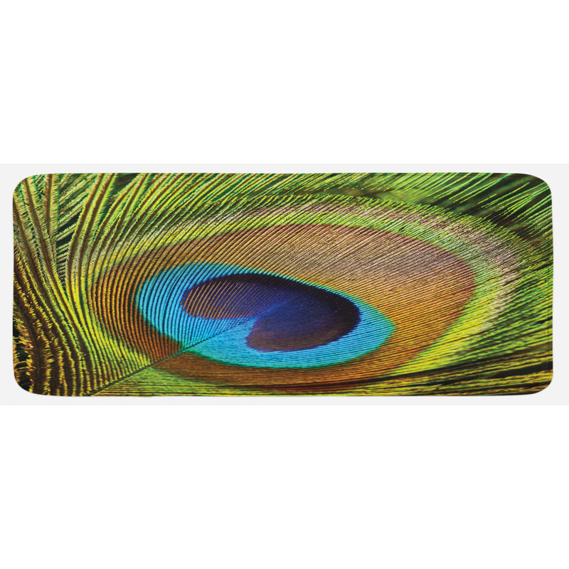 Tapis de cuisine peacock