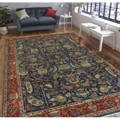 Maiyer One-of-a-Kind 8' X 11'3" 2022 Wool Area Rug Navy