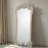 French-Style Vintage Wall-Mounted Floor-Standing Full-Length Mirror-120091406