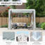 10 pi. L 10 pi. Pergola en aluminium-112311671