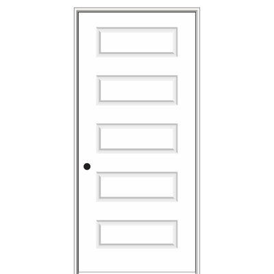 Porte standard en bois manufacturé à panneau