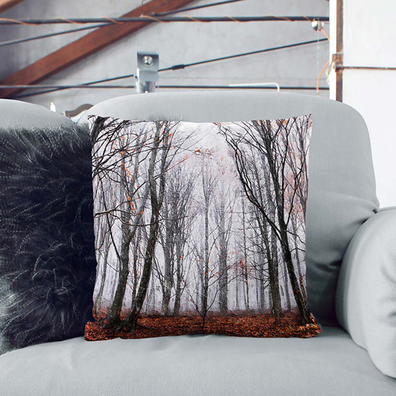 Square Throw Cushion, 55cm H x 55cm W x 20cm D