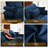 U Shape Modular Sectional Sofa Couch With Two Movable Ottomans, Modern 3 Seat Corner Sofa With Waist Pillows, Throw Pillows And Blostered Armrests, Convertible L Shaped Couch For Living Room-1043501572