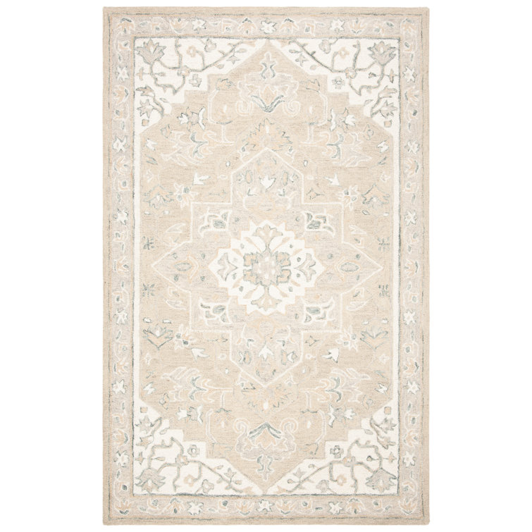 Crossover Hand Tufted Wool And Cotton With Latex Oriental Rug