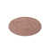 Handcrafted Microfibre Rug in Peach