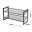 3 Pair Shoe Rack