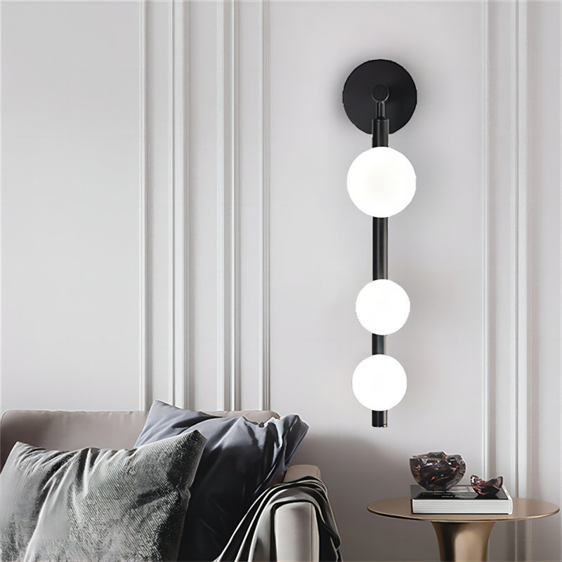 Mord Armed Sconce, Black