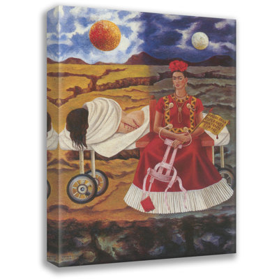 «Tree of Hope, Keep Strong» par Frida Kahlo, toile tendue avec châssis