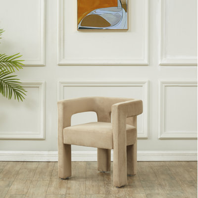 Scott 18.3'' H Leather Upholstered Armchair
