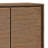 Lowry 39"W Solid Acacia Wood Modern Industrial Medium Storage Cabinet with Adjustable Shelves and Metal Legs-1262481094-1216735468