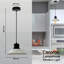 Getty 1 - Light Black Single Pendant-1265091007