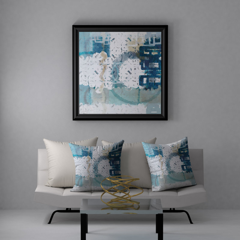 Reversible Throw Pillow, 24" x 24"