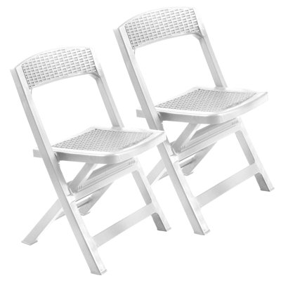 Claghorn Folding Patio Dining Dining Chair with Cushion