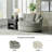 Lindyn Upholstered Swivel Accent Chair