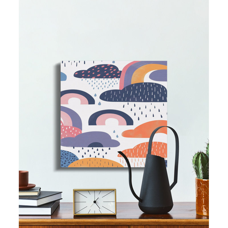 1 Piece Wrapped Canvas Wall Art Set, 15.24 cm H x 15.24 cm W