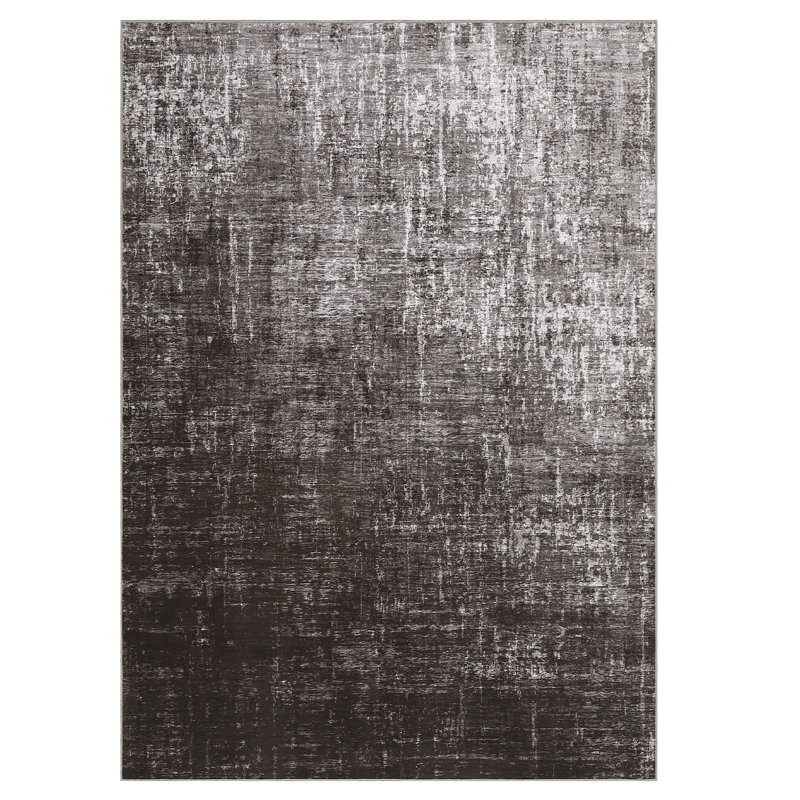 Tapis moderne et abstrait, tapis lavables pour le salon, tapis décoratif antidérapant et antidérapant, tapis décoratif à poils courts