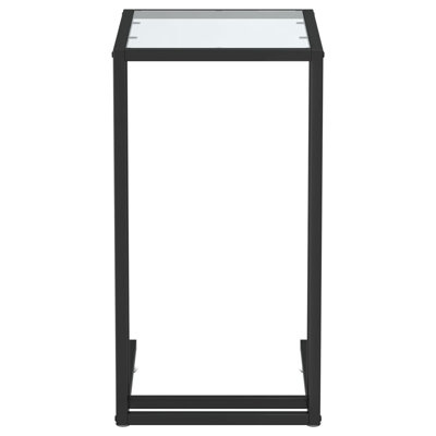 Nathanson Glass Top Block End Table