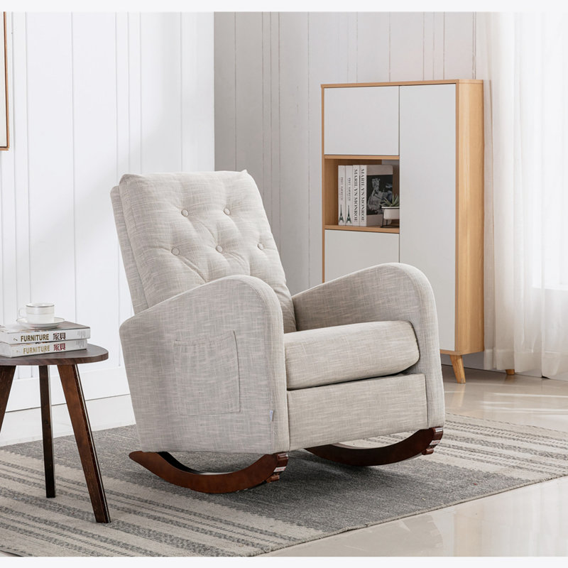 Chaise berçante Rayleigh, Blanc