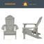 Chaise Adirondack de HiPS résistante aux intempéries-1229725455