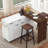 Versatile Kitchen Islands With Extendable Table And Storage, Modern Mdf Design