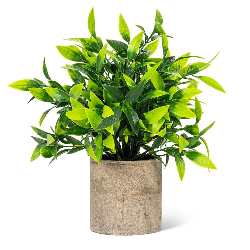 Pot d'eucalyptus artificiel 9 "