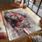 High-Quality Soft Pile Printed Rug Featuring a Unique and Intricate Floral Design for a Sophisticated Touch in Any Room Decor-926534016
