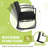 3 Pieces Outdoor Rocking Chair Set, Seating Groups with Cushions and Table-258792160