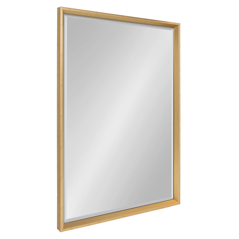 Miroir d'appoint Ovey, 37,5 po x 25,5 po, Or