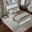 Lit plateforme en bois massif Lamayia avec pied de lit et lit gigogne-1048547590-1034078368