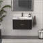 Meuble-lavabo cannelé avec lavabo et quincaillerie intégrés-130846703-130846706