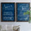 «Locomotive Blueprint I», ensemble de 2 impressions encadrées sur toile-940331314-940331312