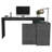 Axis 60" Grey L Shape Computer Desk-693232086