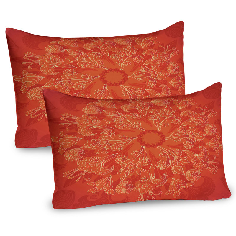 Ensemble de 2 taies décoratives Ambesonne Mandala, H 20 po x l 36 po