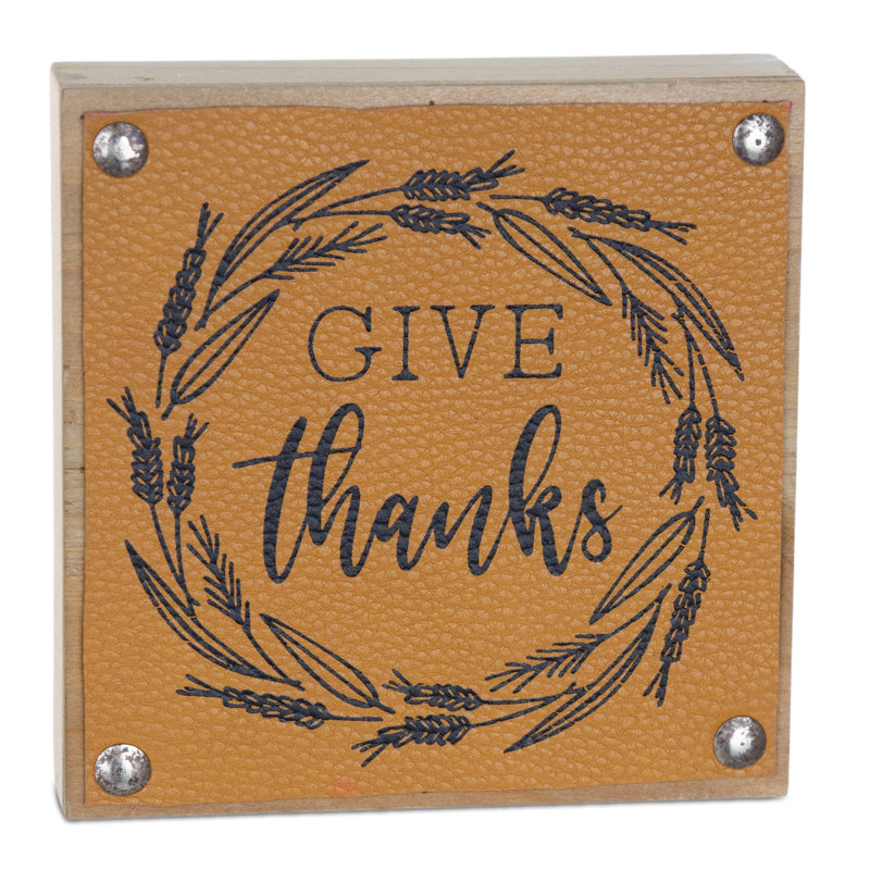 Donner «Thanks Thanks» (ensemble de 6)