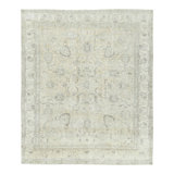 Distressed One-of-a-Kind 9'5X11'6 Hand Knotted Area Rug