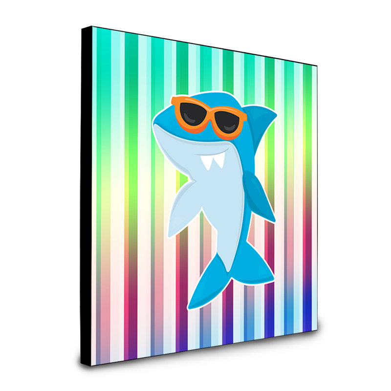 Panneau mural d’art requin kat cool Zalina