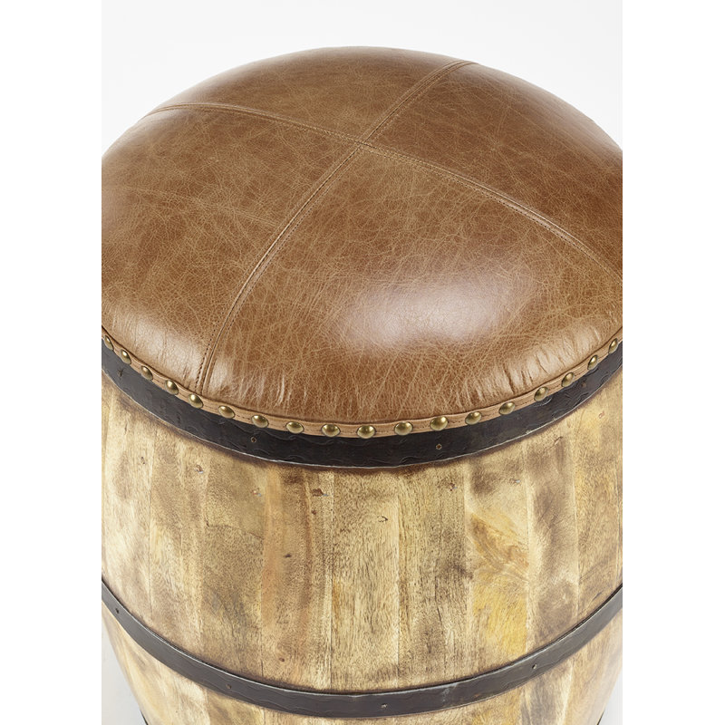 Serlin Wood Accent Stool