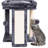 Cat Scratching Post With Perch, Cat Scratching Board For Adults, Cat Post Scratcher For Indoor Cats, 2 Dangling Balls Great For Kittens-887236956