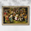 La danse du mariage (2), v. 1566-pieter Bruegel l'Ancien - toile sur mesure encadrée-1248856453-1248856454-1248856475