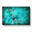 Sunlight Upon The Dolphins In Abstract - Wrapped Canvas Painting-55337789