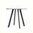 Modern minimalist circular dining table