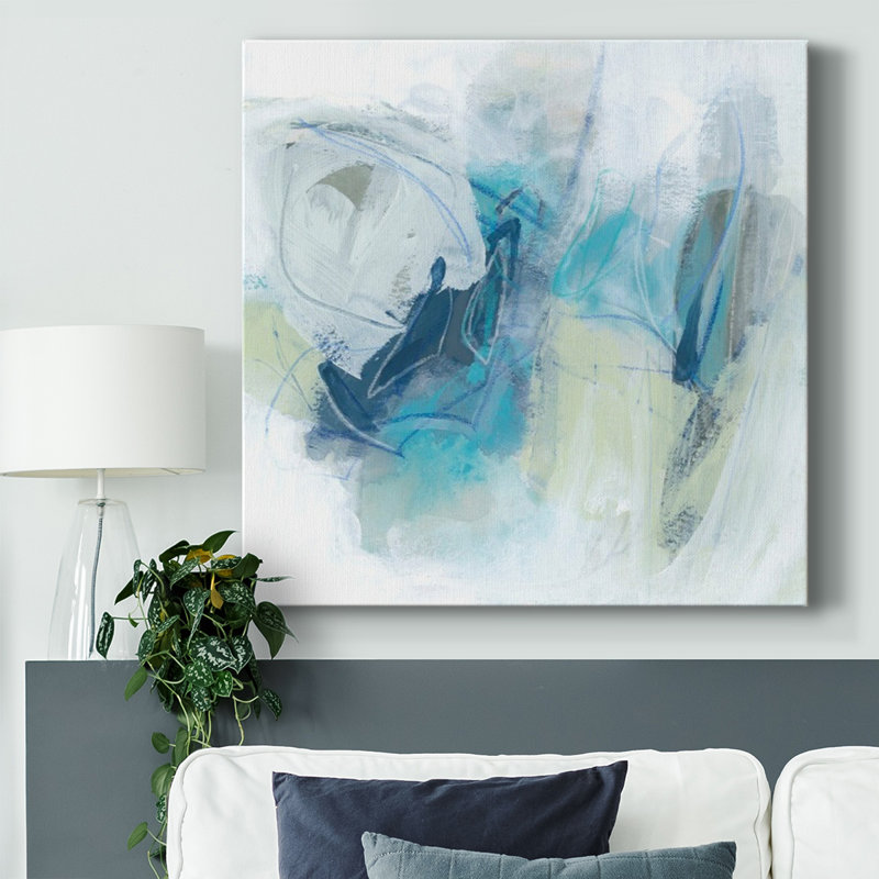 Toile tendue Blue Chasm IV-Gallery 2844584-R, H 24 po x l 24 po