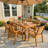 All-Weather HDPE Outdoor Dining Set-691059809