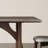 Gray rectangular rock table and chair set-102222005