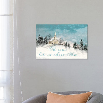 Let Us Adore Him by James Redding - Wrapped Canvas Gallery-Wrapped Canvas Giclée