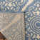 Hardrian Hooked Neutral/Blue Indoor/Outdoor Rug