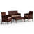 Structure brune / coussin beige est en rupture de stock