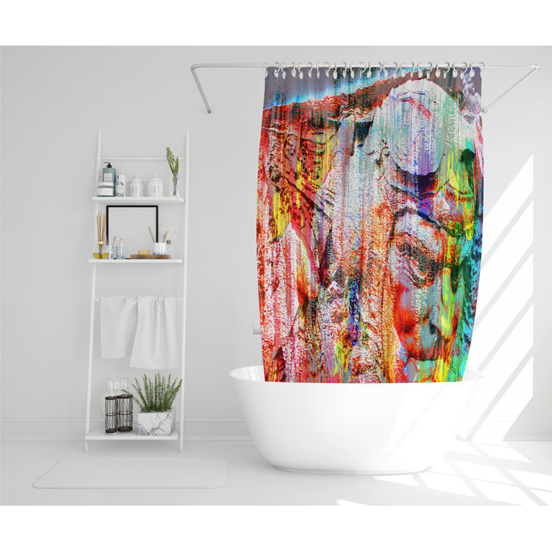 Dilveer Polyester Shower Curtain Set
