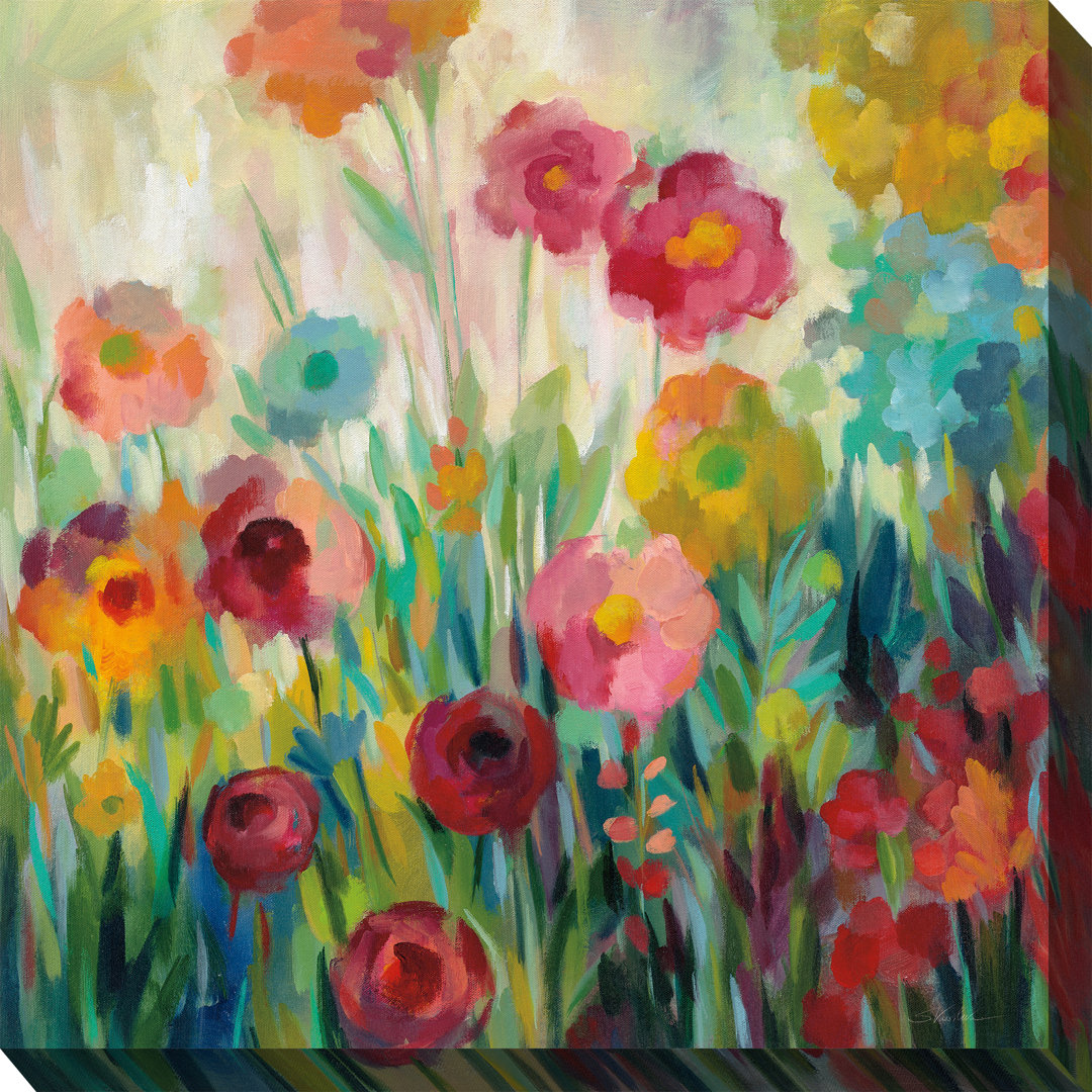 Celinda All-Weather Canvas Plants & Flowers Wall Decor Red Barrel Studio®