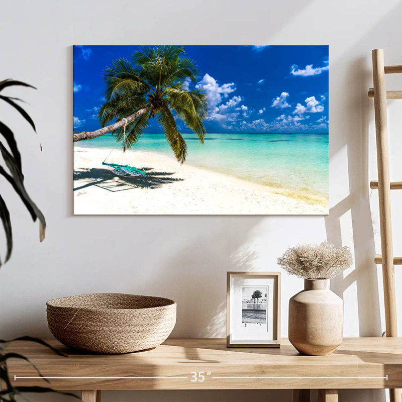 Détente aux Maldives Gillard, H 16 po x l 24 po